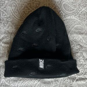 Nike Black Knit Beanie